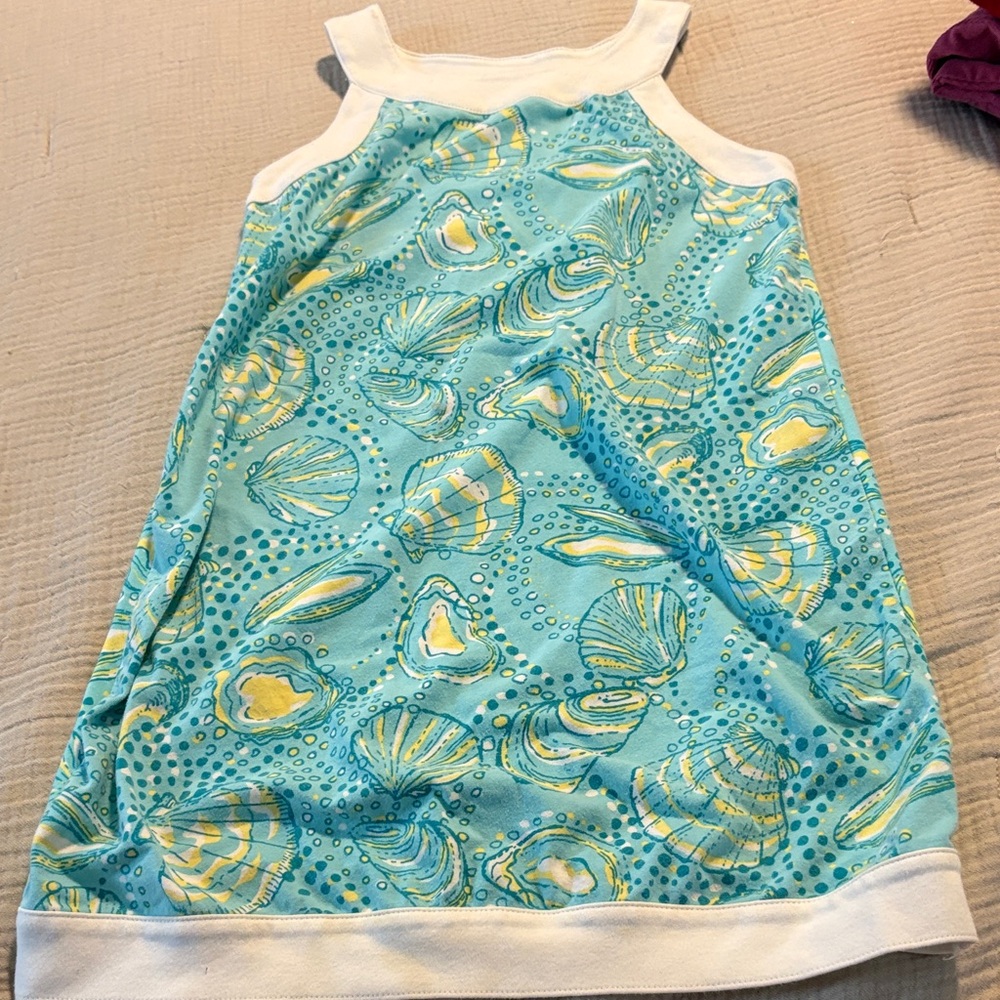 Lilly Pulitzer Sky Blue Cotton Dress